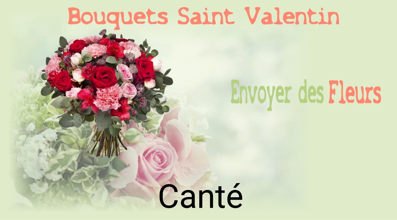 Roses de Saint-Valentin livrées à Canté